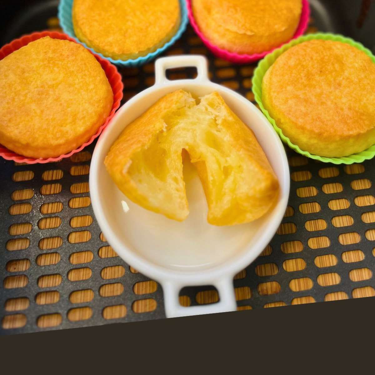 receita pão de queijo caseiro airfryer