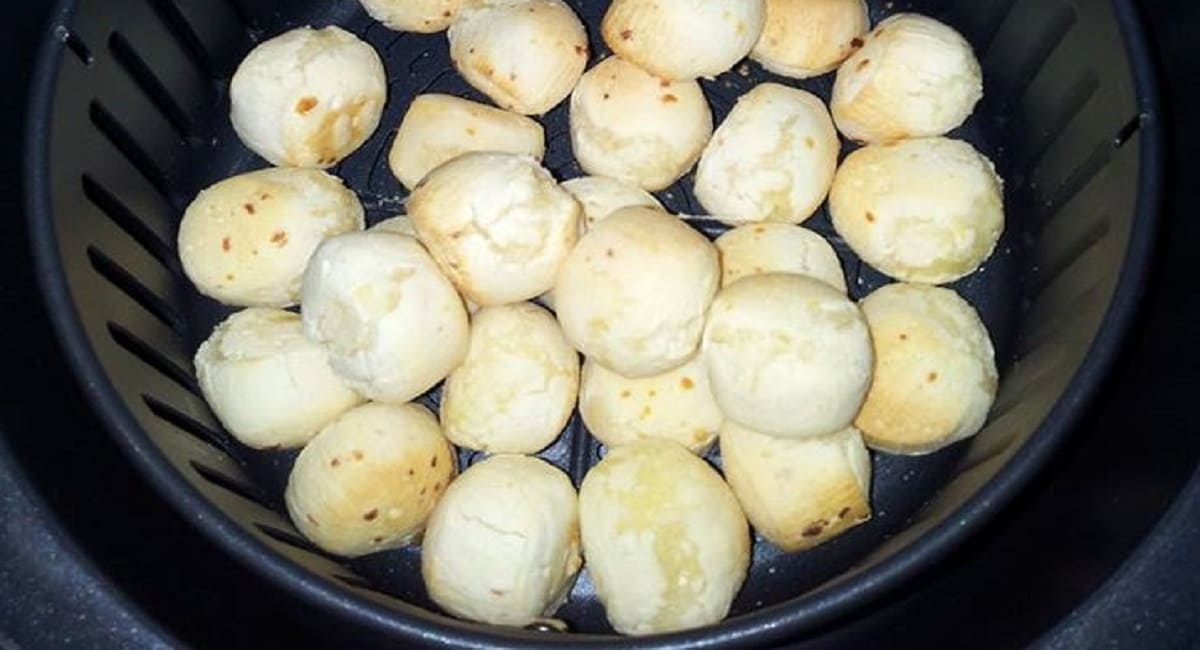 tempo de preparo pão de queijo airfryer