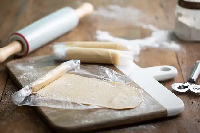 receita de pastel de feira crocante