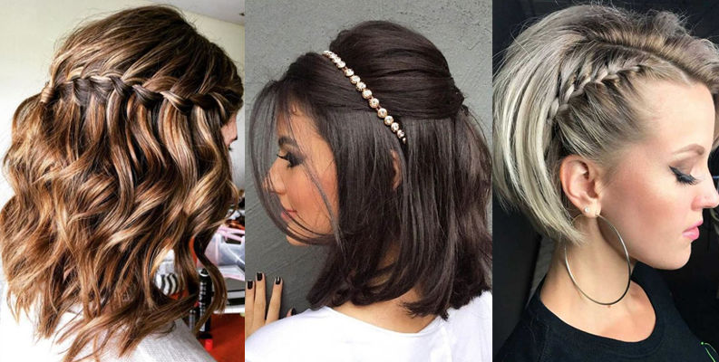 Como Fazer Penteado Para Cabelo Curto Moderno