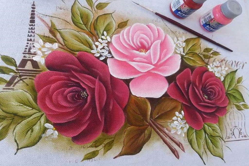 10 Ideias de Riscos Fáceis para Iniciantes na Pintura em Tecido