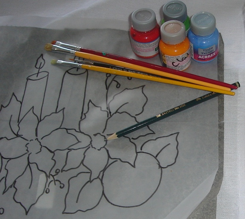 Técnicas Simples de Preenchimento e Sombreamento para Iniciantes em Pintura de Tecido