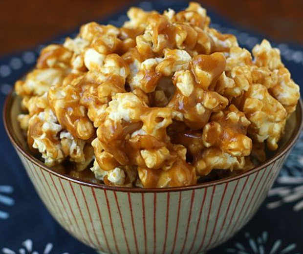 receita pipoca doce crocante caramelo