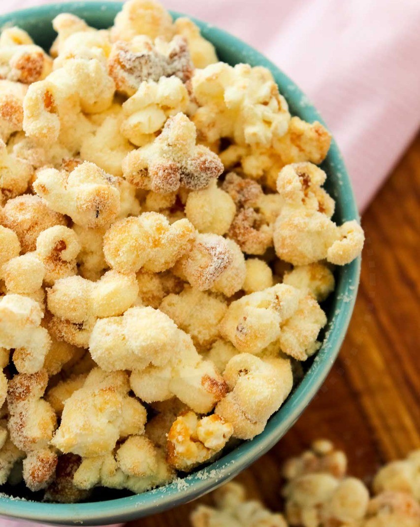 receita pipoca doce crocante caramelo