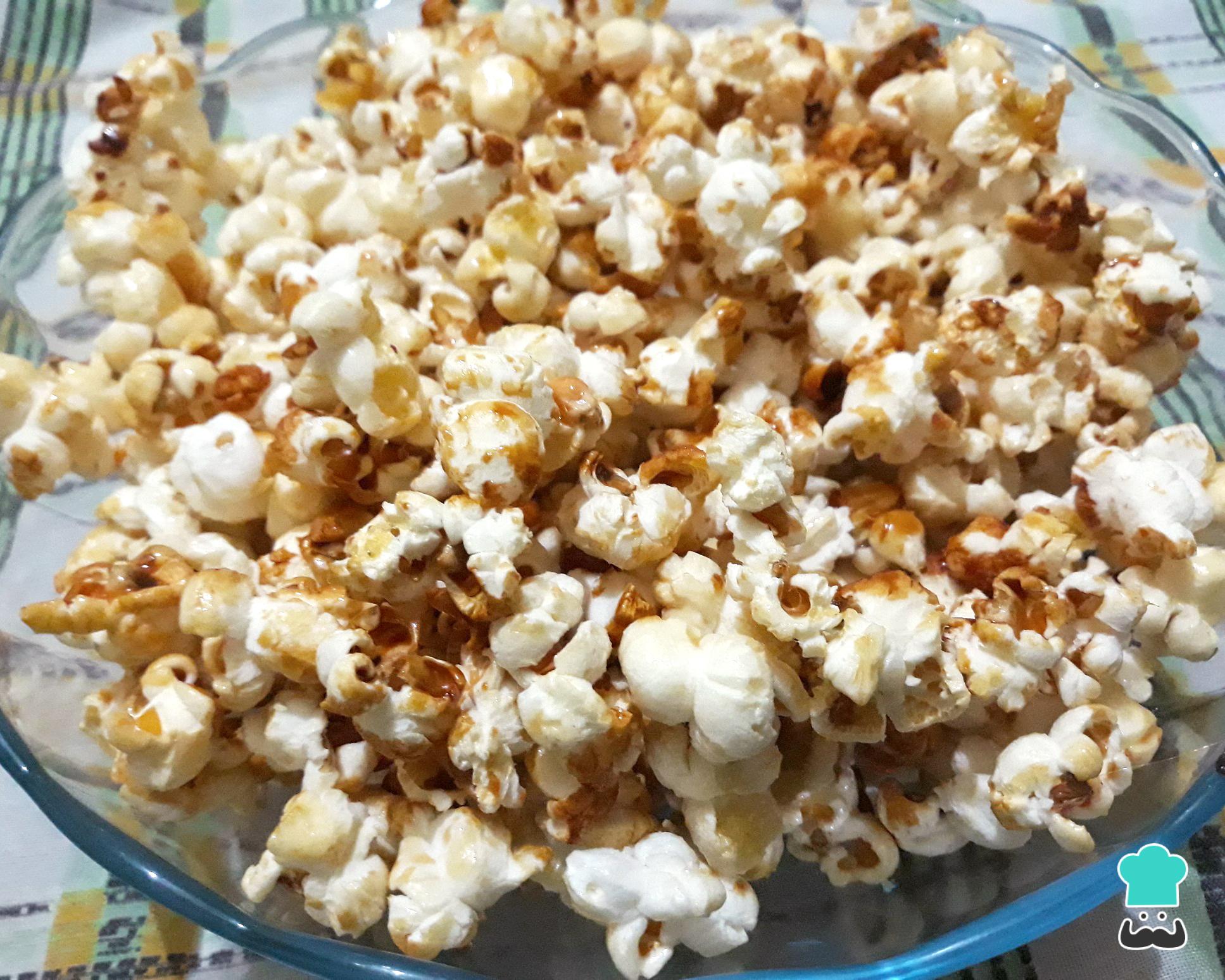 pipoca doce gourmet com leite em pó