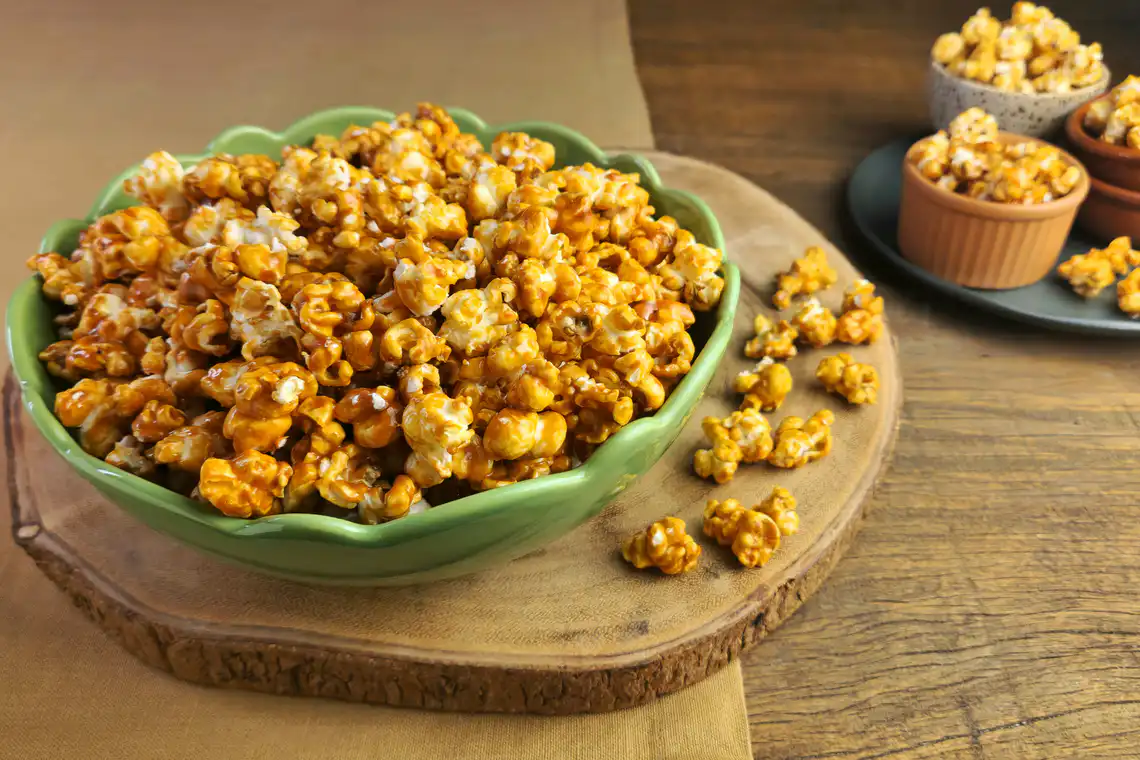 como fazer pipoca doce na pipoqueira