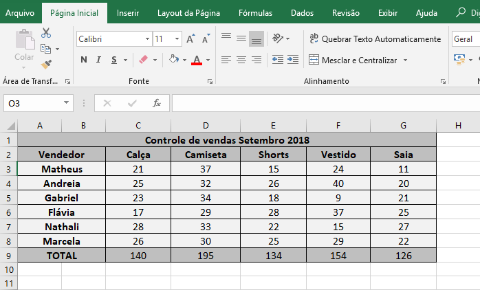 como fazer planilhas no excel