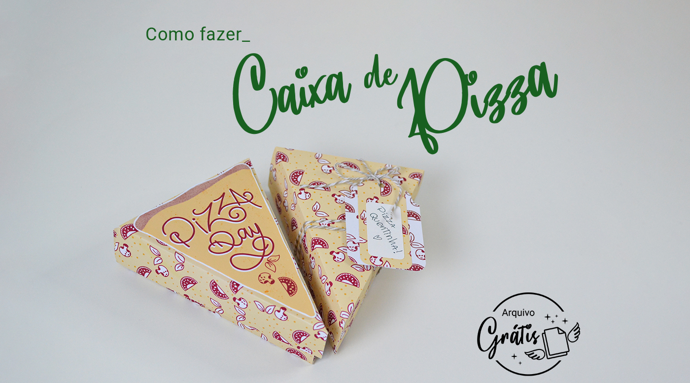como fazer porta joias com caixa de pizza passo a passo