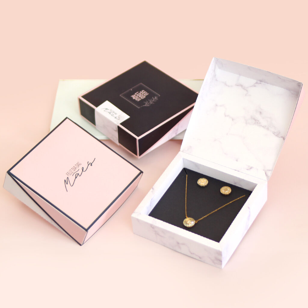 como fazer porta-joias com caixa de pizza