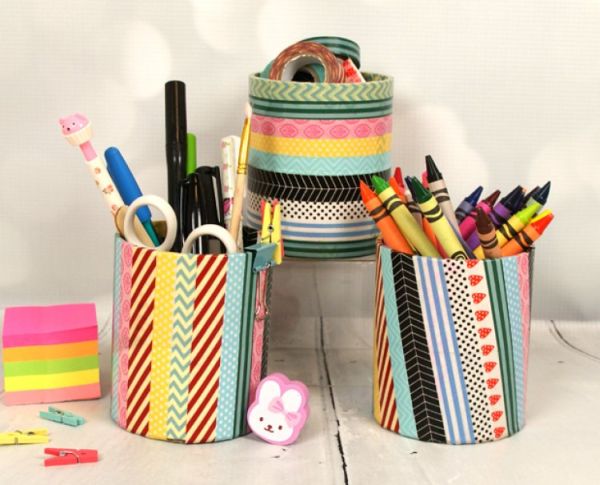 diy porta pincel reciclado para maquiagem