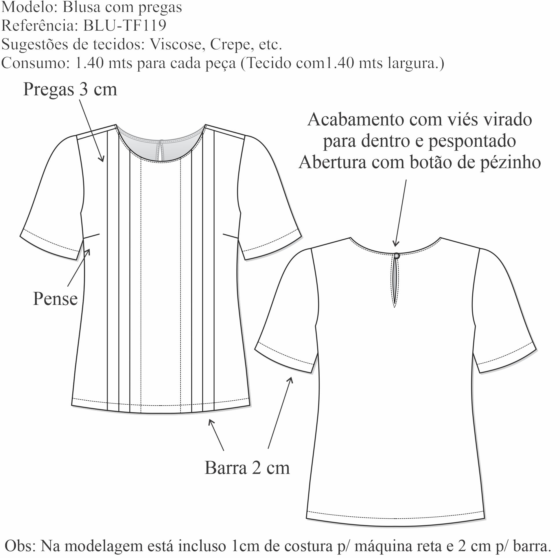 dicas para pregas uniformes