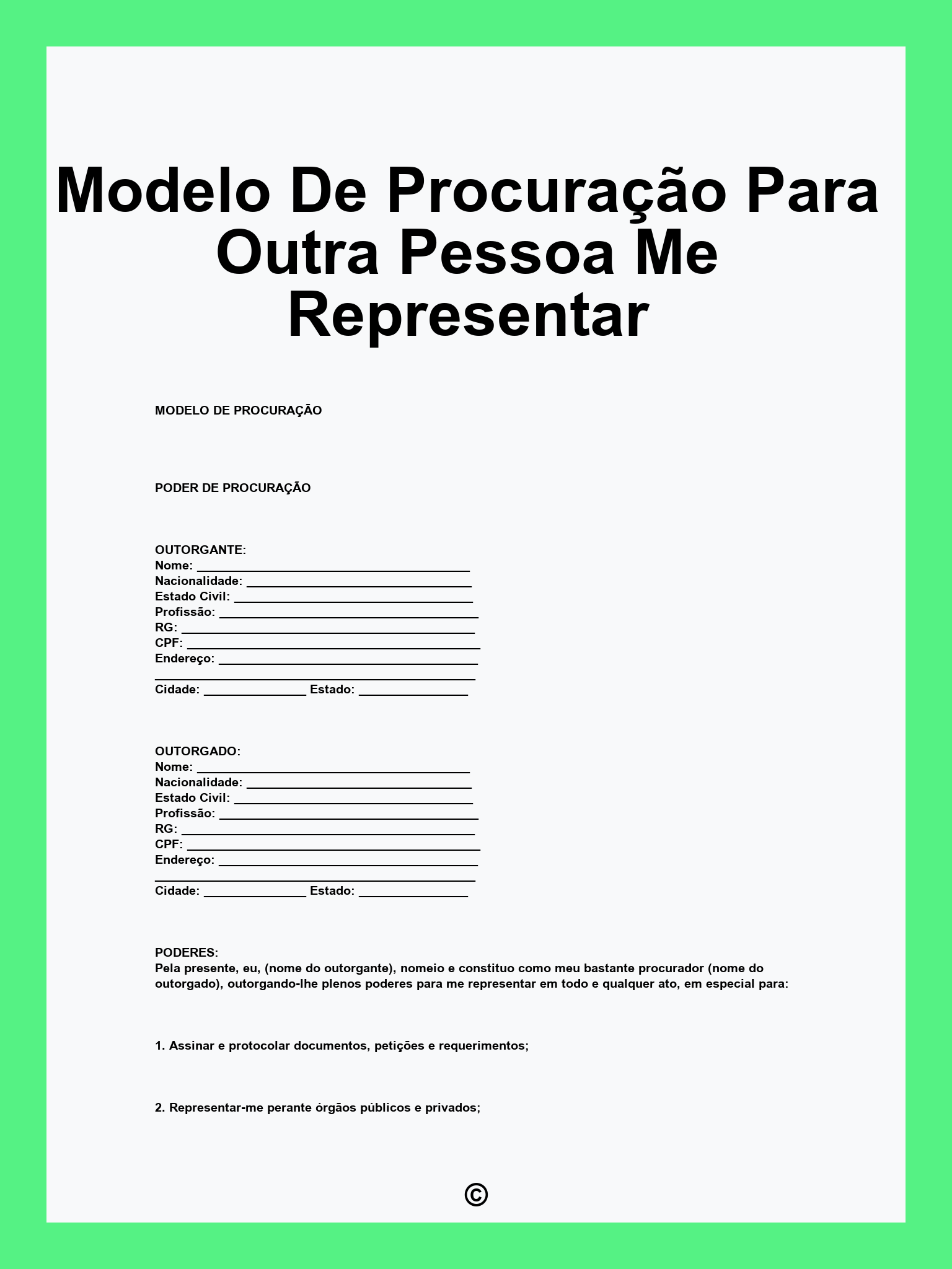 Guia Completo: Como Preencher uma Procuração Particular Passo a Passo