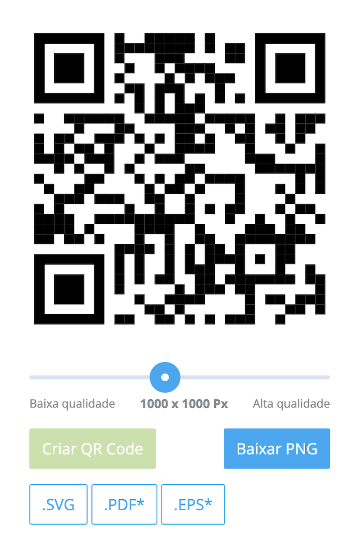 como fazer qr code