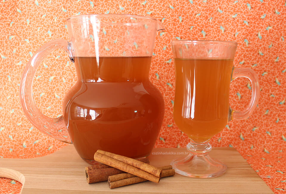 receita de vinho quente fácil