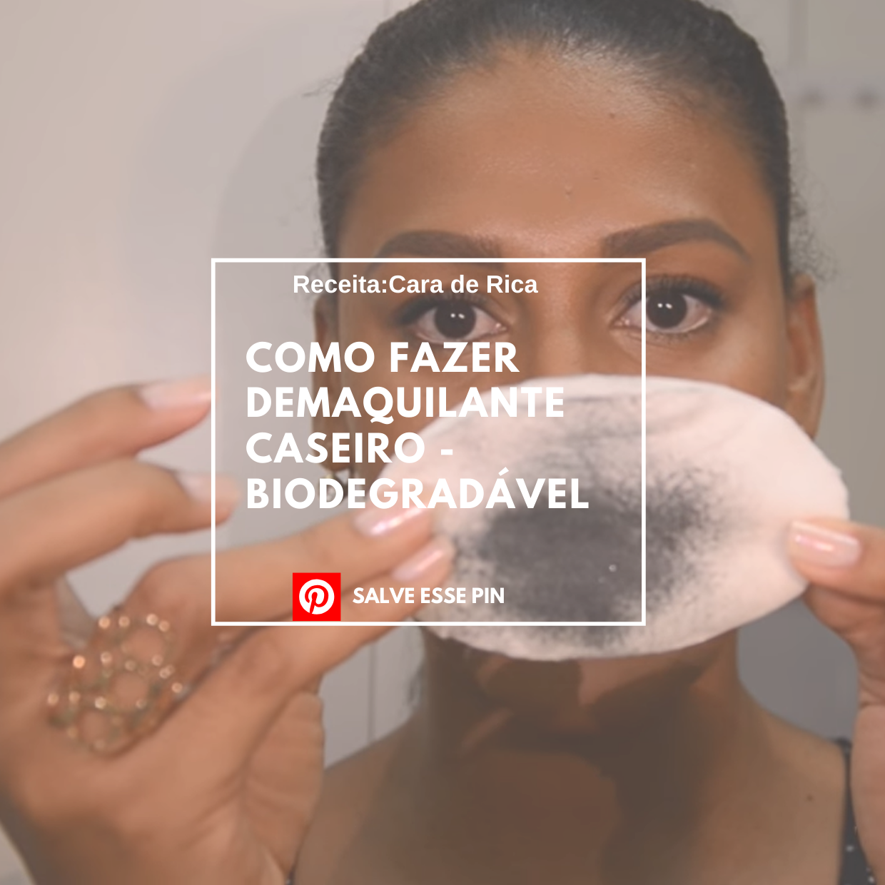 removedor de maquiagem caseiro para pele oleosa
