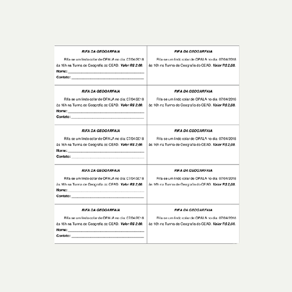Passo a Passo: Rifa pela Loteria Federal