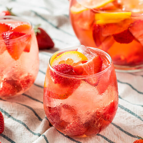 melhor sangria com frutas