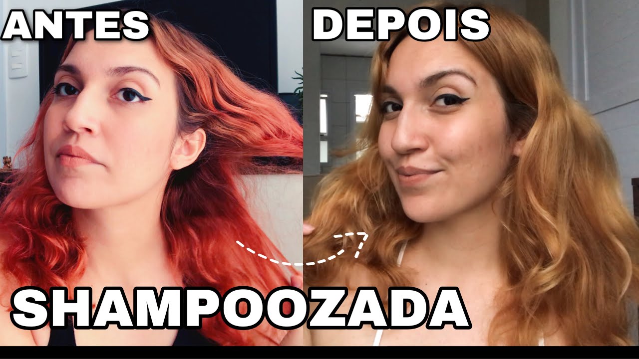 como fazer shampoozada para ficar ruiva