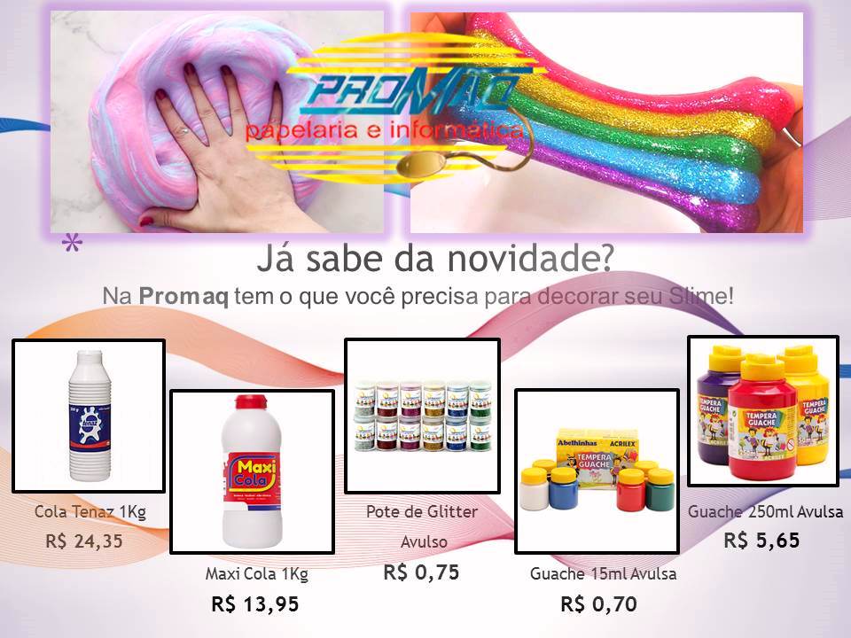 como fazer slime caseiro