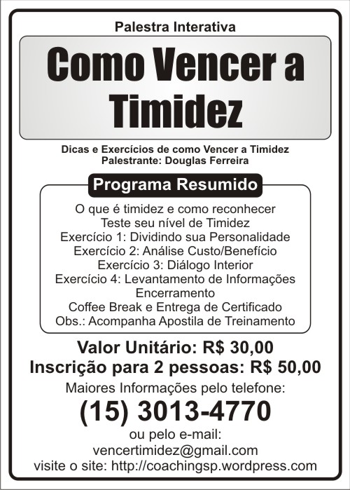 Como Fazer Superar a Timidez e Ser Mais Sociável