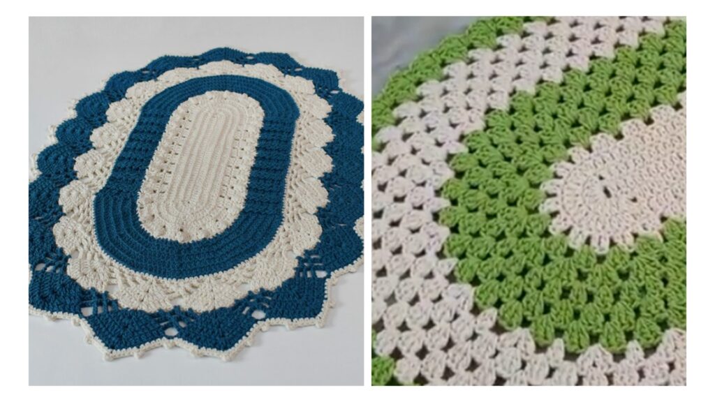 Como Calcular o Tamanho do Seu Tapete de Crochê