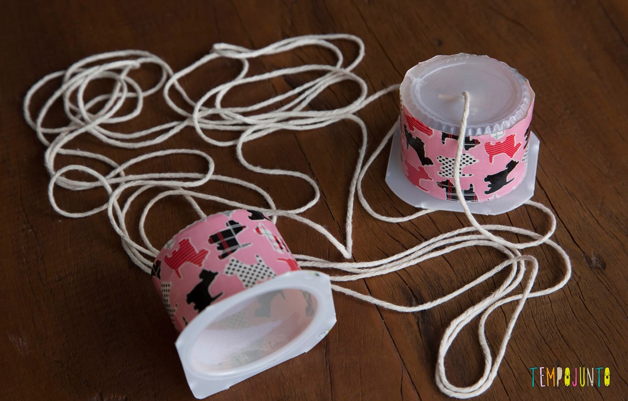 como fazer telefone sem fio