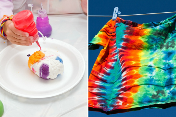 Tie-Dye em Camisetas Coloridas: Tingimento Direto para Iniciantes