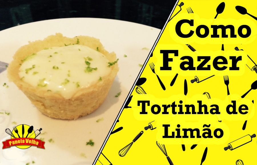 como fazer tortinha de limão passo a passo
