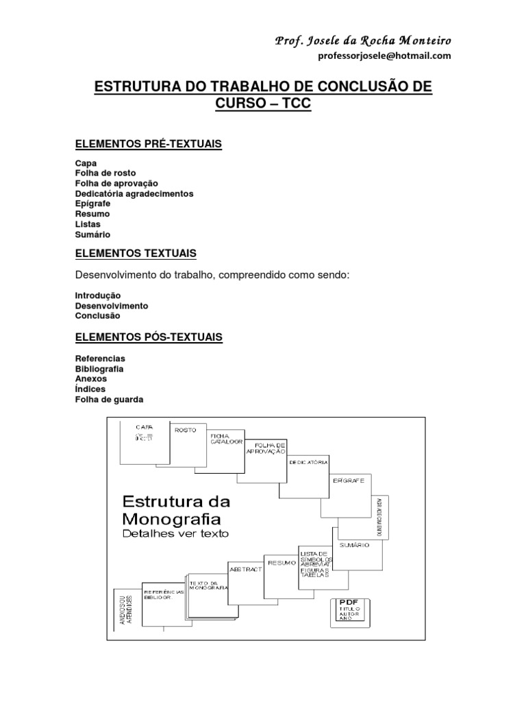 como fazer trabalho conclusão de curso