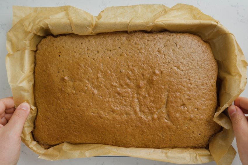 massa de bolo fofa e aerada