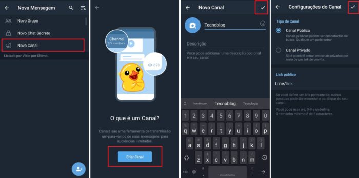 Diferenças essenciais entre grupos e canais no Telegram