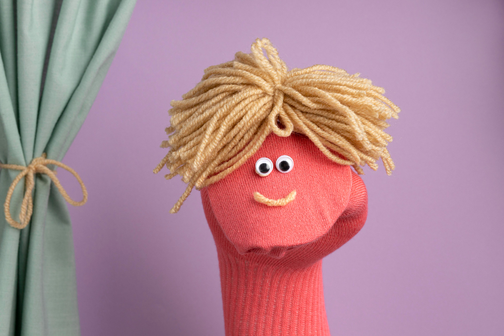 como fazer um fantoche de varas