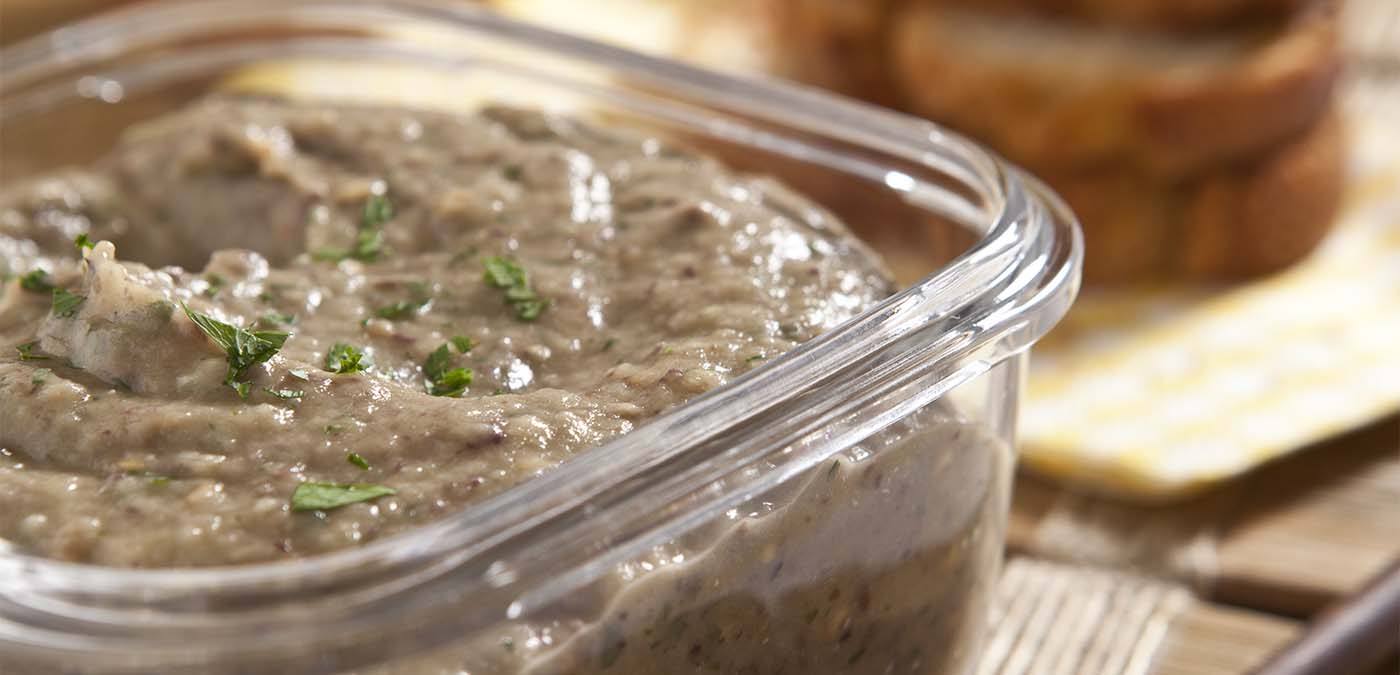 aperitivos com patê