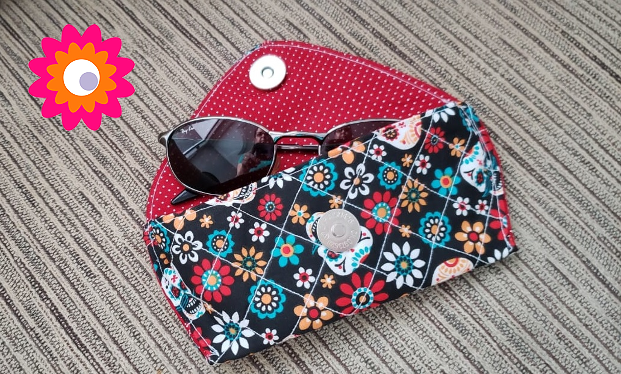 como fazer um porta culos de tecido