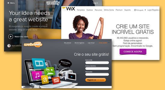 ferramentas para iniciantes criarem sites