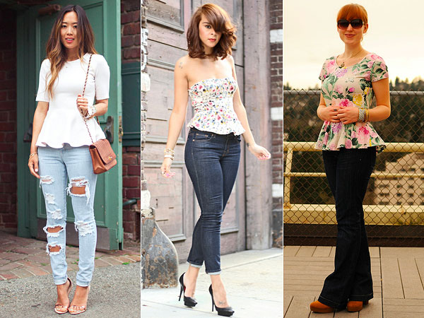 como fazer uma blusa peplum