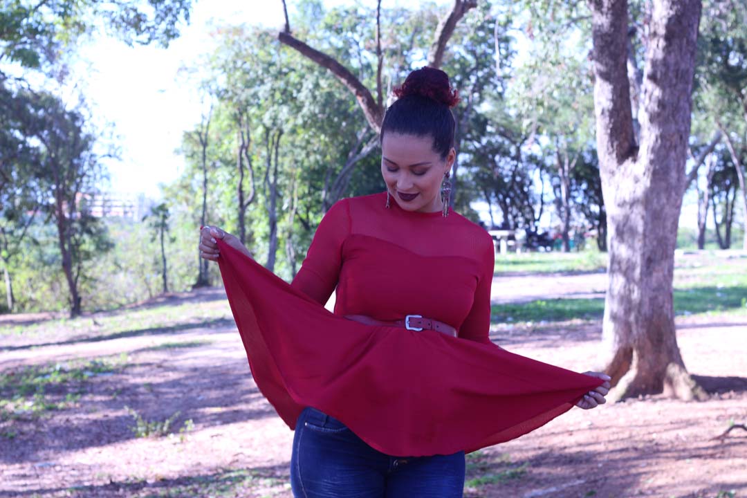 como fazer uma blusa peplum