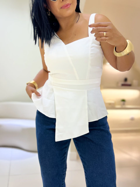 como fazer uma blusa peplum