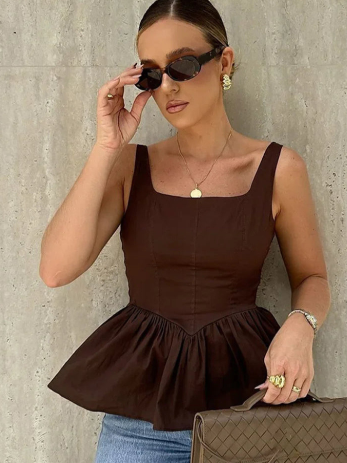 blusa com babado na cintura como fazer