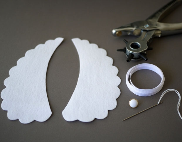 molde de gola boneca para vestido