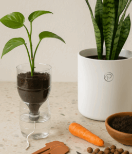 manter plantas hidratadas por uma semana