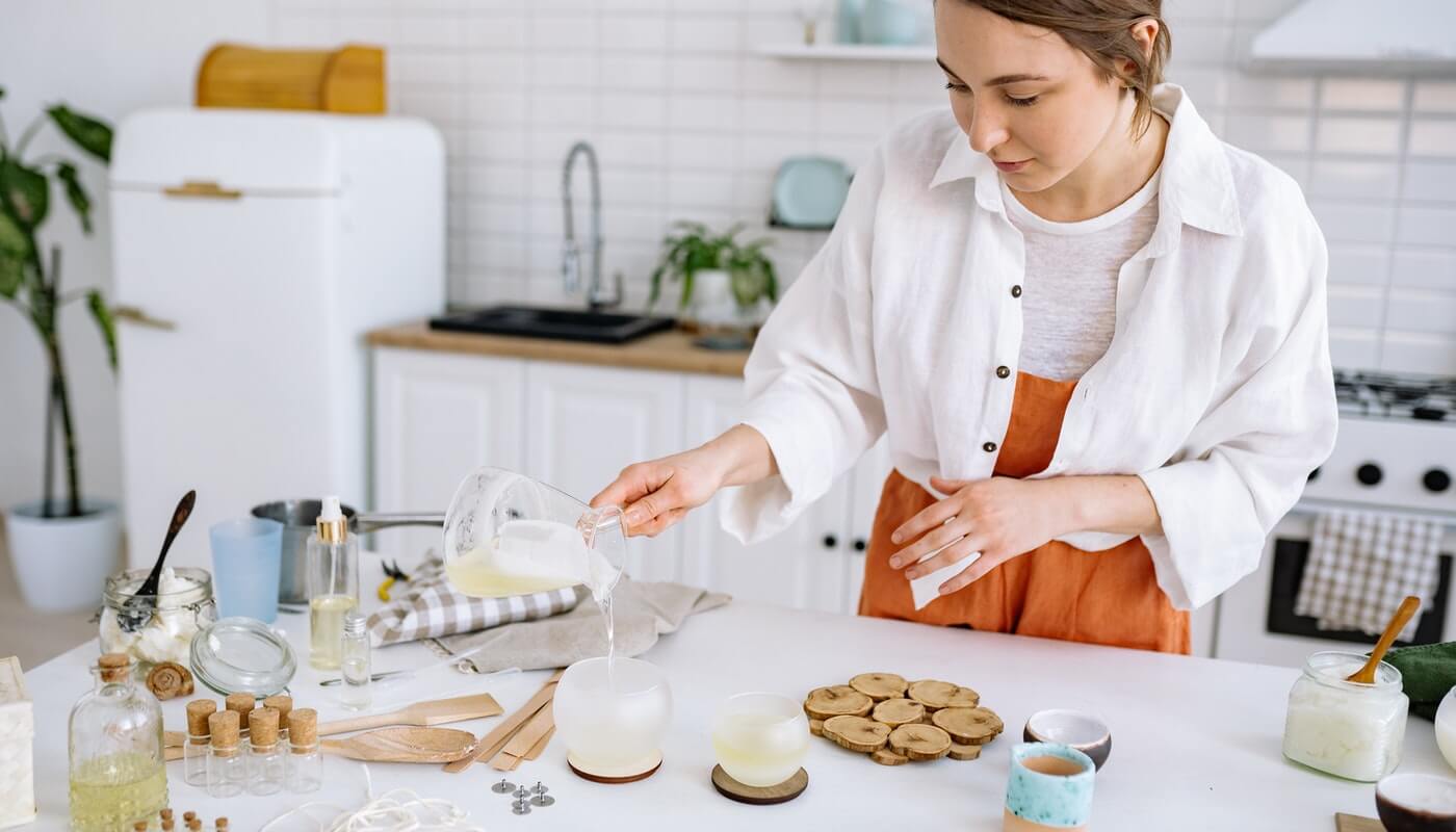 receita de vela perfumada artesanal