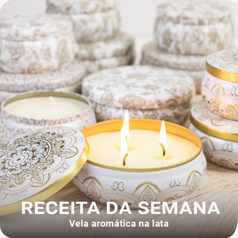 receita de vela perfumada artesanal