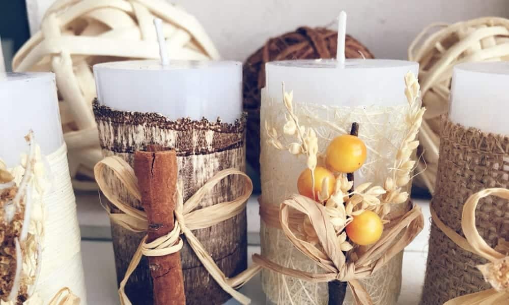 como fazer velas aromaticas
