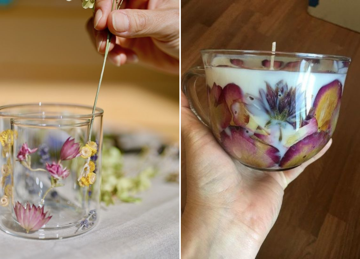 como fazer velas aromáticas caseiras