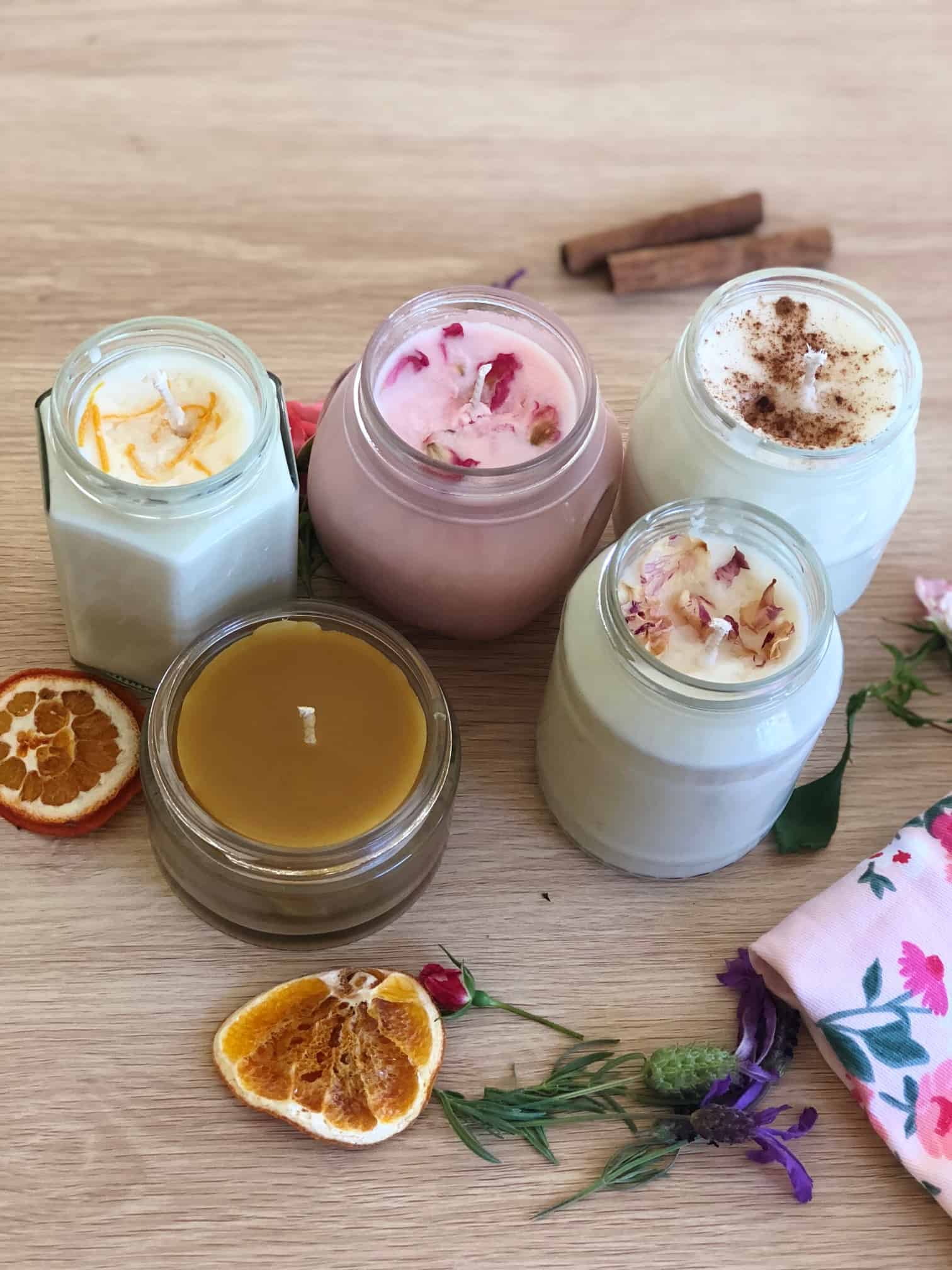 Decoração Criativa para Velas Caseiras