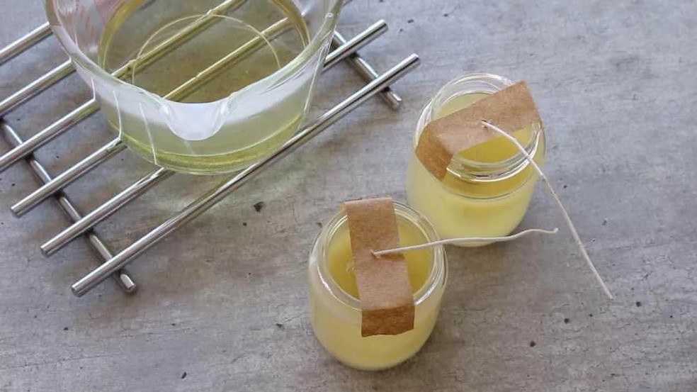 como fazer velas em casa