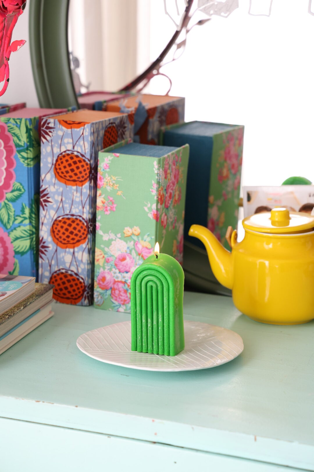 segurança ao fazer velas