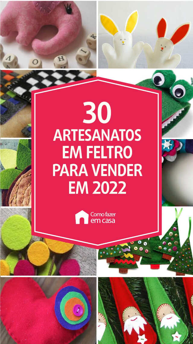 como ganhar dinheiro com artesanato em feltro