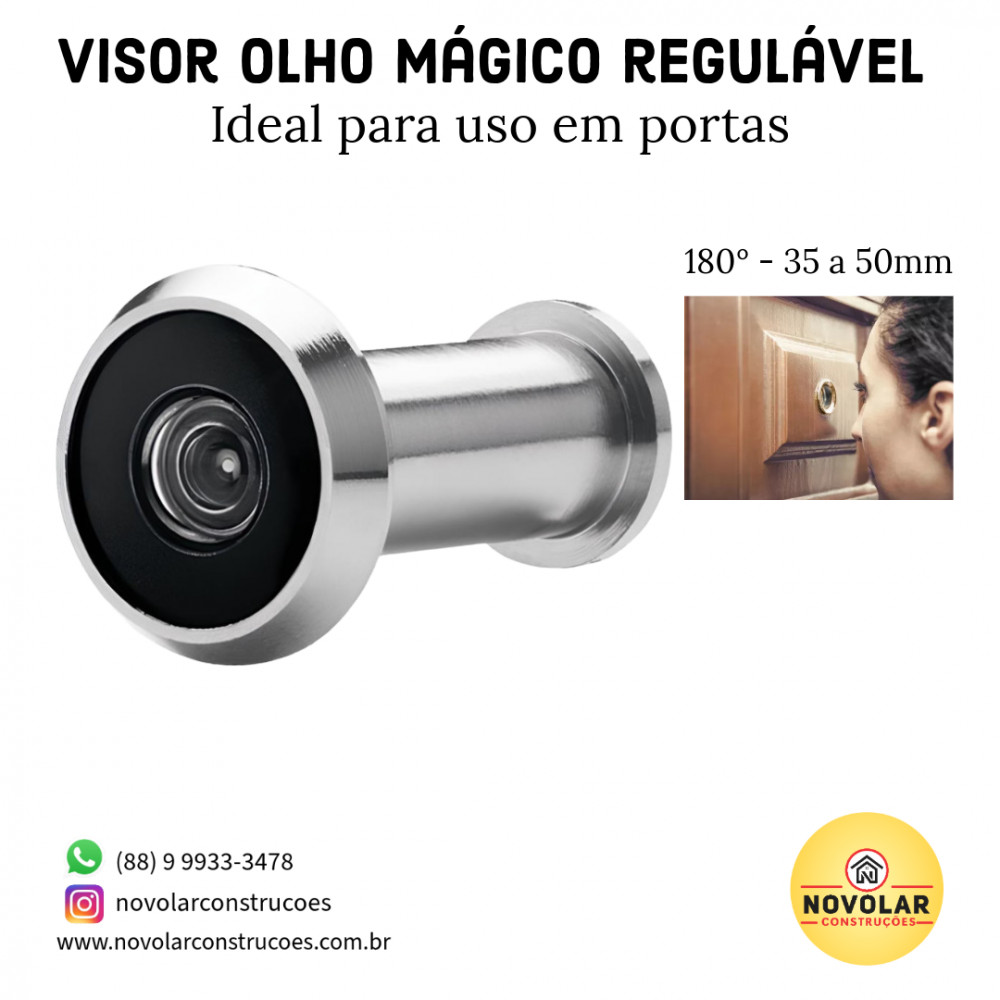 como instalar olho magico porta madeira